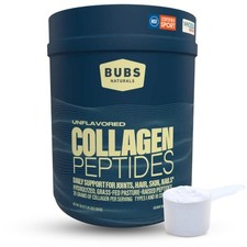 BUBS Naturals Collagen Peptides Powder, 1.25 ...