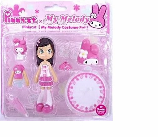 Pinky Street x My Melody Sanrio Hello Kitty Costume Set collaboration Figure  JP