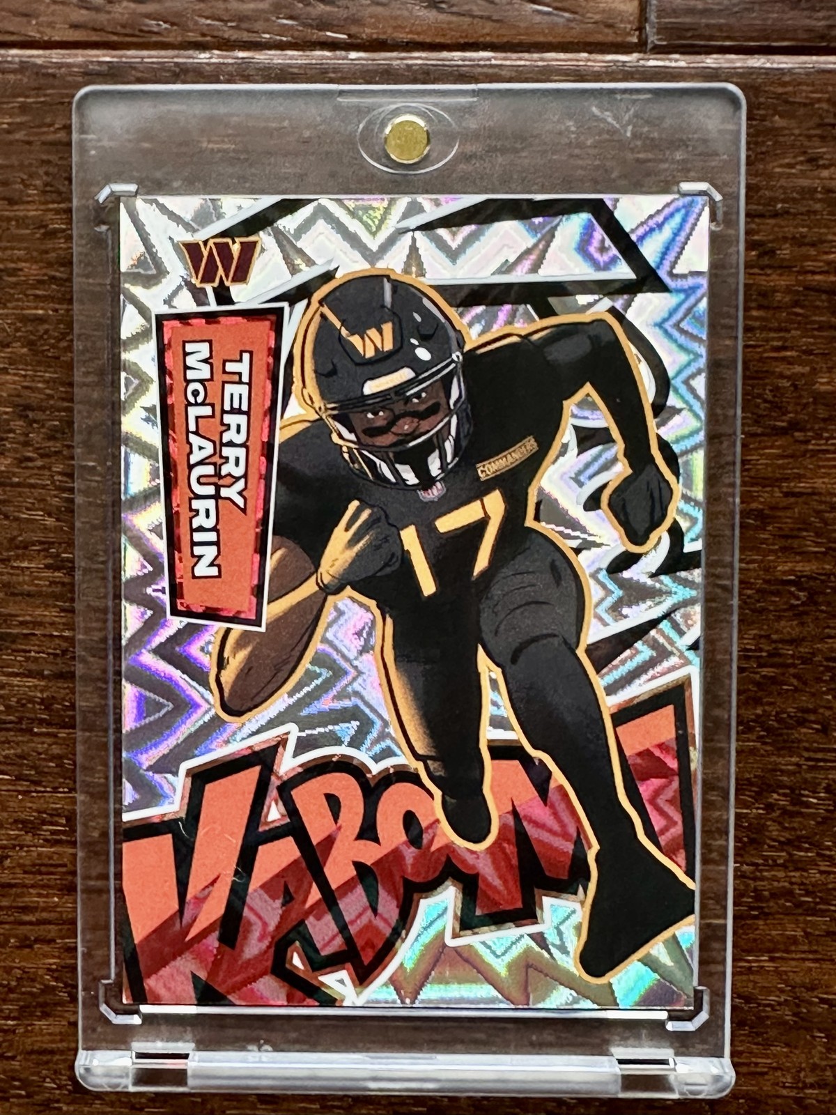 TERRY MCLAURIN #1 2025 PANINI ABSOLUTE KABOOM! VERTICAL
