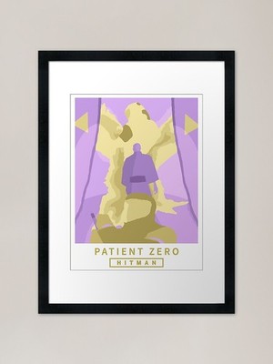 Patient Zero Framed Art Print Framed Wall Art Poster Canvas Print Picture