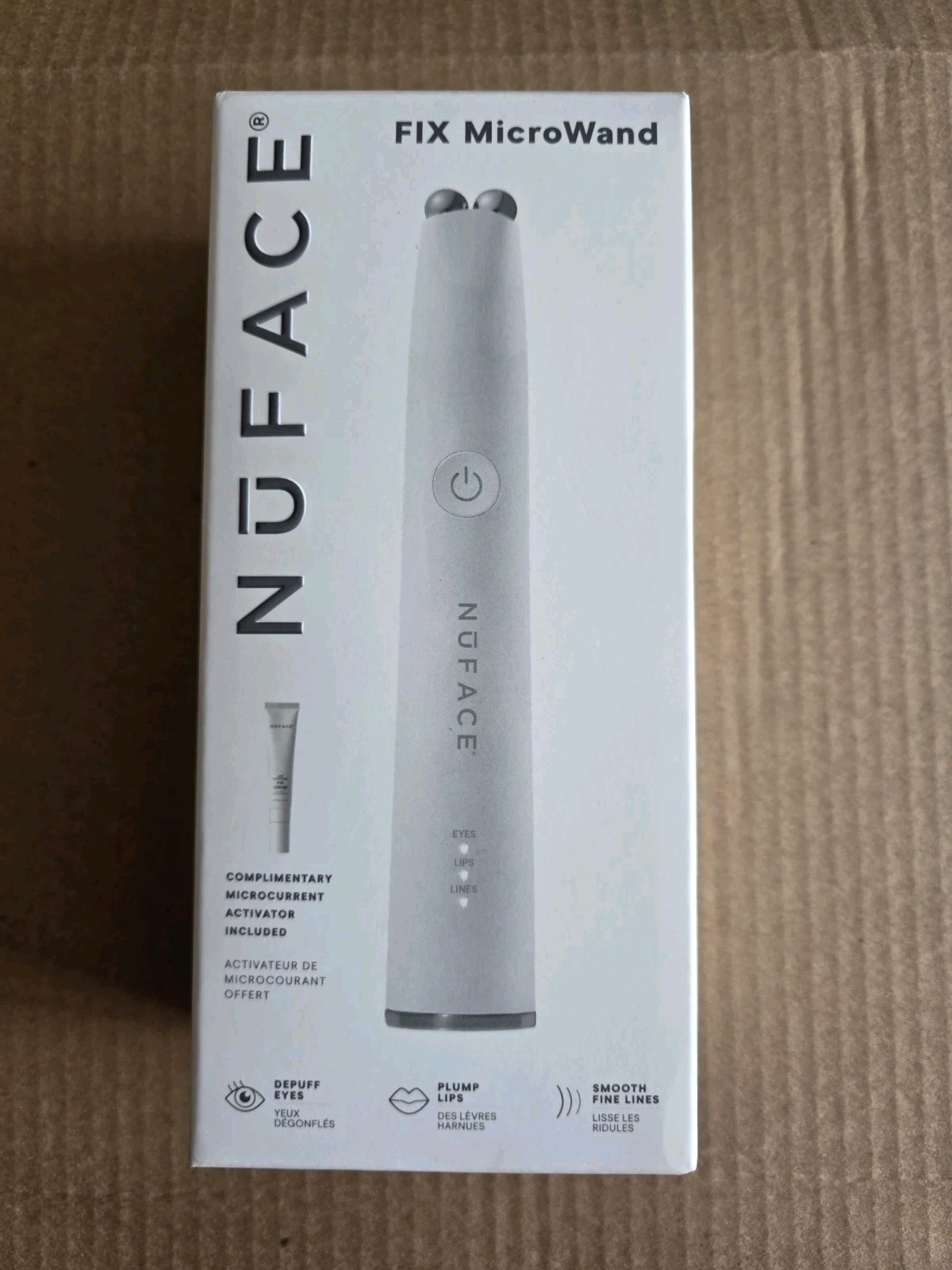 Brand New Nuface FIX Microcurrent Device For Anti-aging includes Lifting Serum