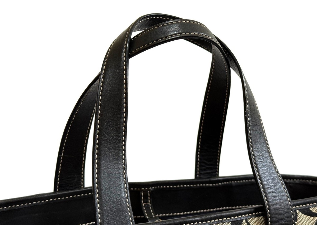 NICE Coach Vintage Y2K Black Hamptons Signature Business Multi