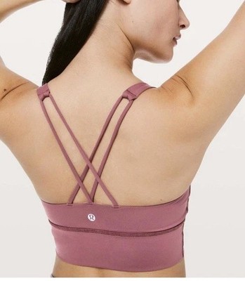 Lululemon Free To Be  Bra Rush Coral Size 10