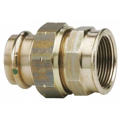 Viega Strt,Bronze,Press-fit1/2in,FNPT1/2in 79700 Viega 79700 691514797007