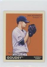 2009 Upper Deck Goudey Mini Black Back 3/21 Ian Kennedy #132 04tw