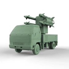 SSMODEL  1/100 Military Model Kit China Antelope Self-Propelled Anti-Tank Gun