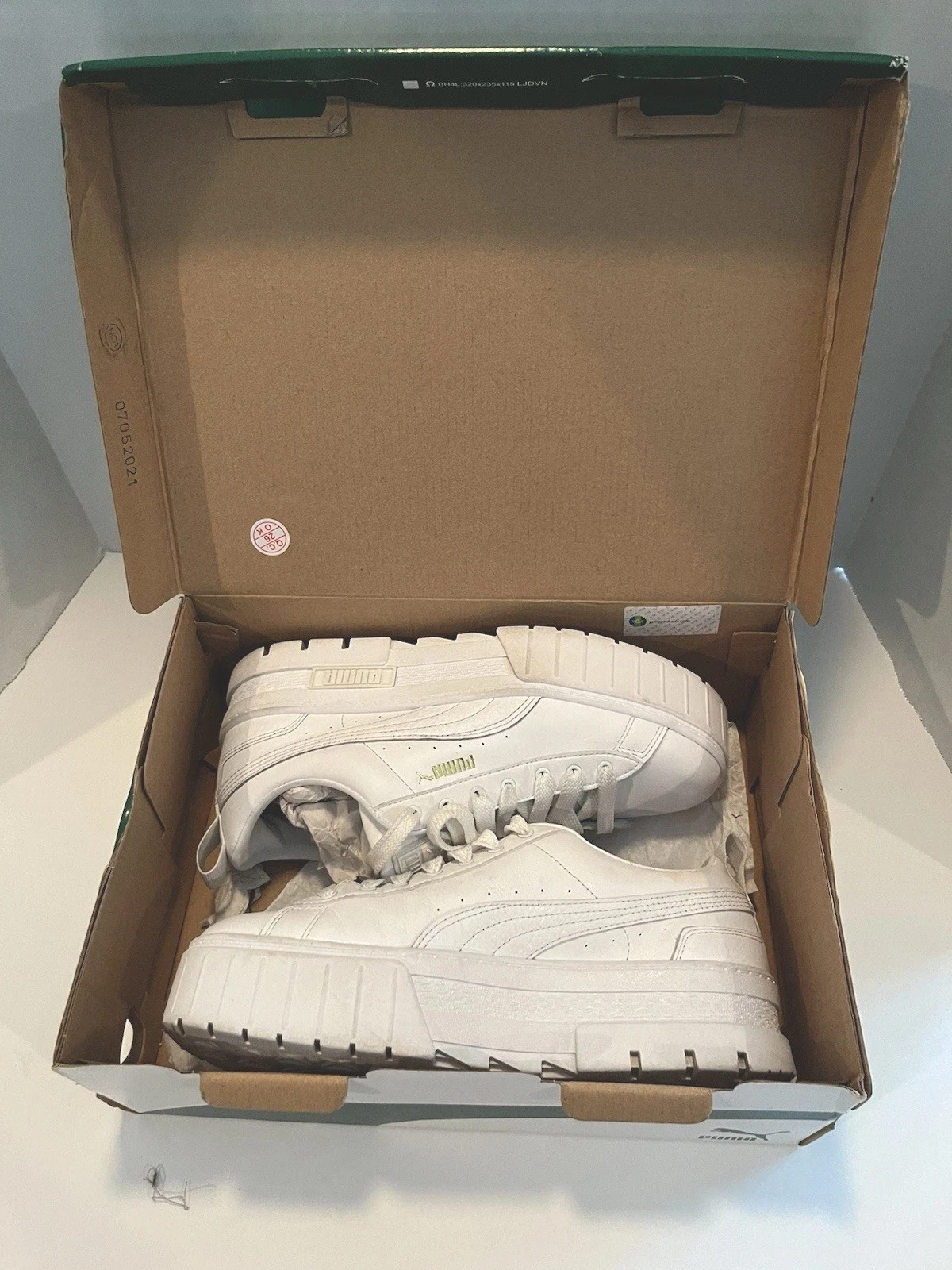 Puma Mayze Classic Platform donna bianco sneakers scarpe casual donna taglia 9 5