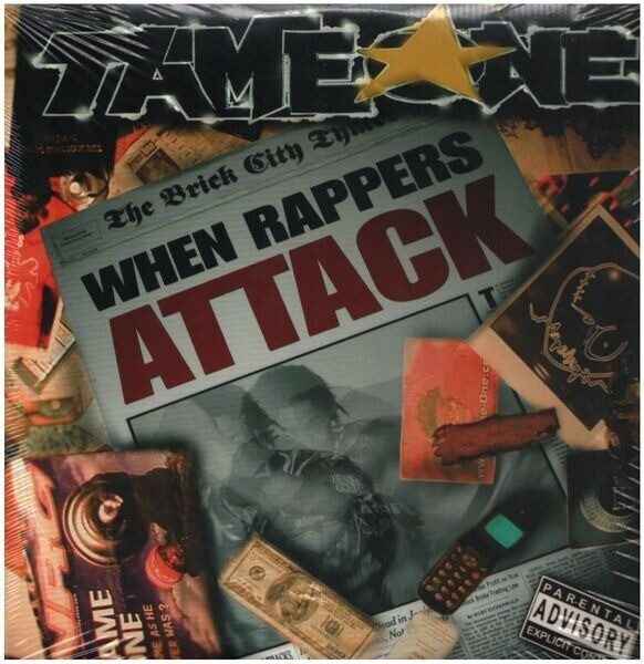 洋楽 Tame One Tame One When Rappers Attack Vinyl Single 12 Inch NEW OVP Sealed