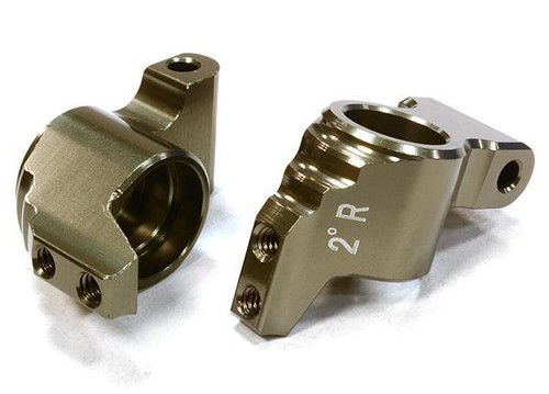 Billet Machined 2 Degree Rear Hub Carriers for HPI 1/10 Sprint 2 On-Road - 第 1/1 張圖片