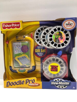 Fisher Price 3D DOODLE PRO Alpha Pad View Master RARE 2004 GIFT SET NIB Mint