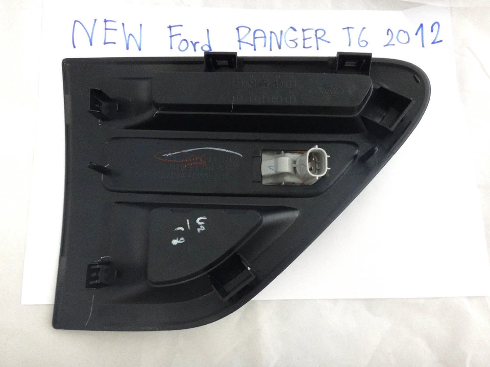 Set Side Vent Lamp Black Lh+Rh Indicator Fits Ford Ranger T6 2012 2014 Genuine - Image 4 of 4