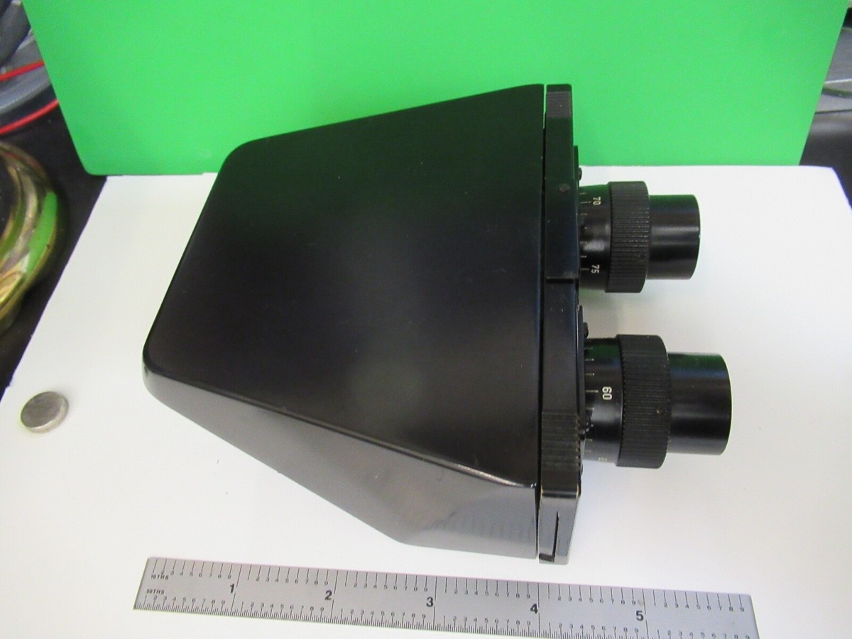 LEITZ DIALUX GERMANY HEAD BINOCULAR MICROSCOPE PART OPTICS AS