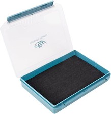 Fishing Tackle Box Tray 3600 Slit Foam Case Double Buckle Open Plastic Jig Bo