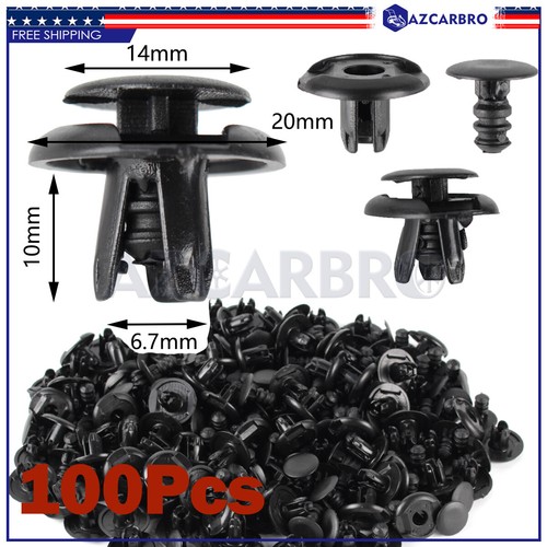 toyota camry splash shield push clips janitasterker