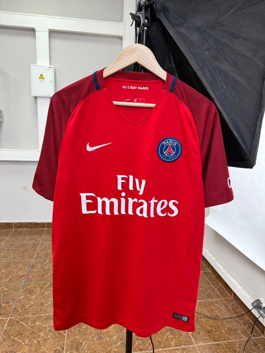 🇫🇷 Nike Draxler PSG Paris Saint Germain 2016 Soccer Jerseys size