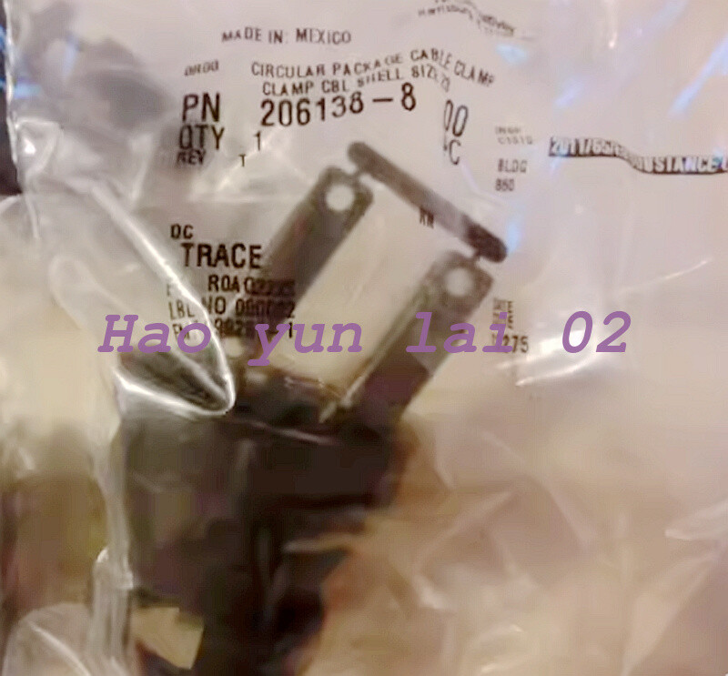 ʕ•ӫ̫͡•ʔユウヤʕ•ӫ̫͡•ʔ 1PCS NEW 206138-8 Circular Connector Cable Clamp Tail Clip 2061388