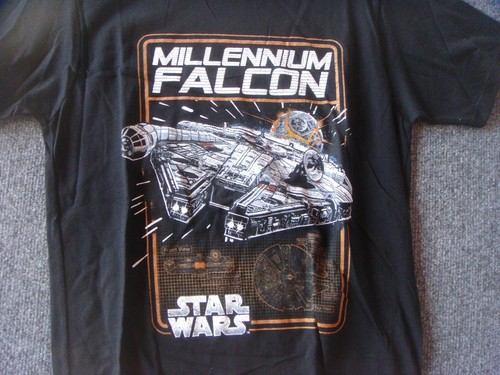 Star Wars t-shirt Millennium falcon adult S - 第 1/4 張圖片
