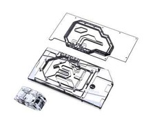 Bykski Full Coverage GPU Water Block w/ Integrated Active Backplate for ASUS ...