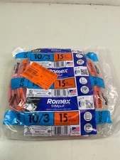 Southwire 15 ft. 10/3 Solid Romex SIMpull CU NM-B w/ Ground 63948427