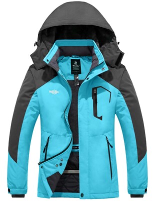 Wantdo Ski Jassen voor Heren Regenjassen Waterdicht Winddicht Wantdo Ski Jassen voor Heren Regenjassen Waterdicht Winddicht