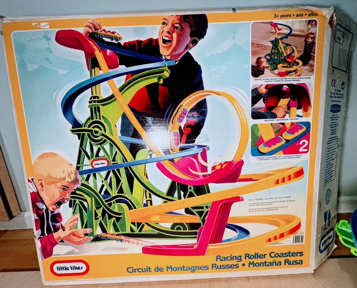 カーズ　ローラーコースター Vintage Little Tikes Racing Roller Coaster Set - Retro toy