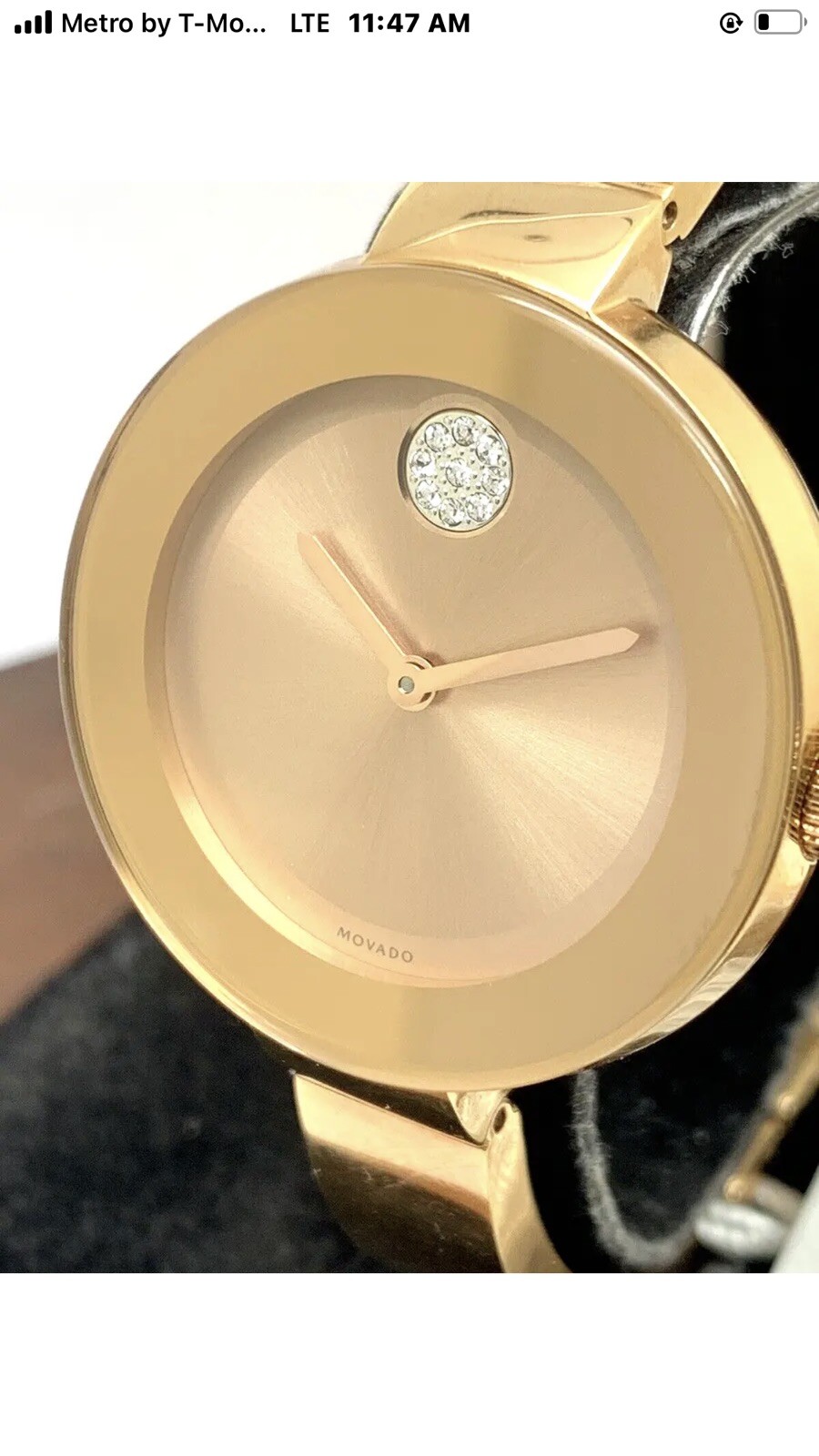 Movado Women’s Gold Bold Watch eBay