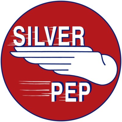 Silver Pep Gasoline NEW Sign 40'' Dia. Round USA STEEL 15 Lbs