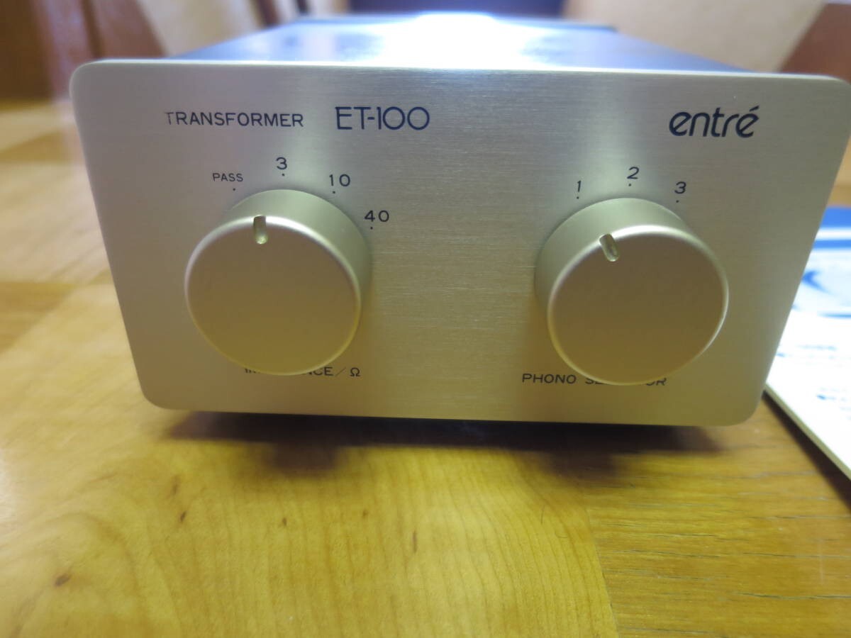 ENTRE ET-100 Step Up Transformer MC Stereo Phono Cartridge