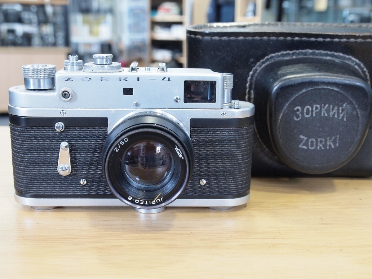 Zorki 35mm Rangefinder Camera Jupiter Lens St No