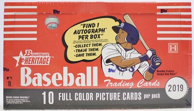 2019 Bowman Heritage - Base / Chrome / Parallels  - *YOU PICK FROM LIST*