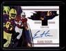 2023 CHRONICLES DRAFT IMPECCABLE CANVAS CREATIONS RED /199 AUTO ELIJAH HIGGINS