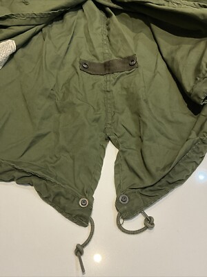 ジャケット・アウター 1972 U.S. ARMY M-65 Fishtail Parka 1972 Original U.S. Army M-65 Fishtail Artic Parka Small Reg | eBay