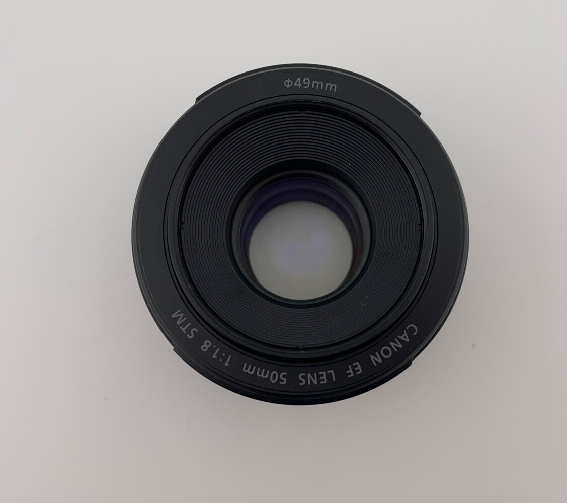 Canon純正 50mm F1.8 美品 a4049 Canon EF 50mm F1.8 STM カメラ レンズ キャノン ジャンク