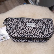 The Flat Lay Co London Makeup Pouch/Bag in Cheetah Spots New With Tag #3