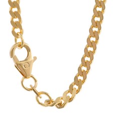 3,4 mm 333- 8 Karat Gold Halskette Panzerkette massiv Gold hochwertige Goldkette