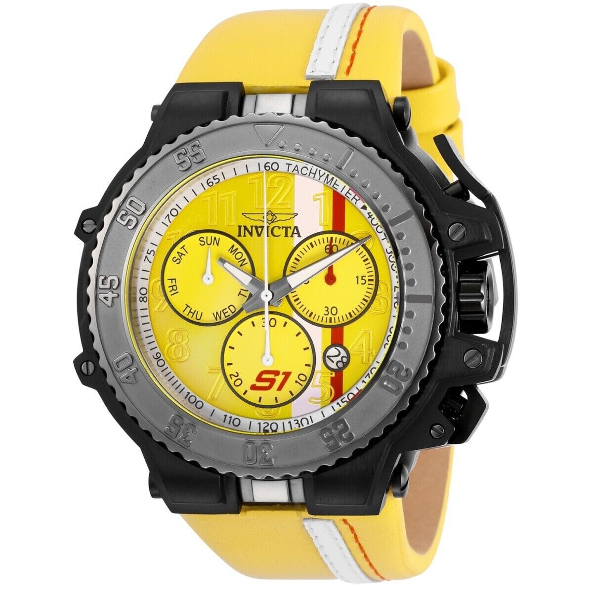 Invicta  Men’s Gold S1 Rally Swiss Ronda Z 60 Invicta Bolt Men main image 4