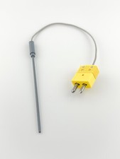 Type K-Thermocouple Sensor - PFA coating - stainless steel braid. TCA-06X08T