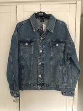 Urban Outfitters Bdg Oversized Boyfriend Denim Jacket - Size Small