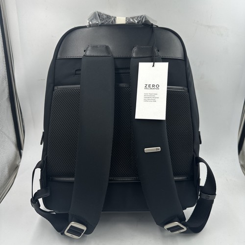Zero Halliburton Journal Collection Nylon Small Backpack Graphite Black NWT - Picture 3 of 8