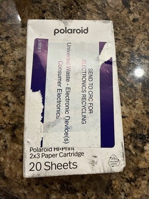 Polaroid Hi-Print 2x3 Cartridge Paper- 20 Sheets