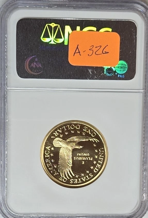 2005 S Sacagawea Dollar NGC PR70 Ultra Cameo  Perfect Coin #A-326 - Image 2 of 2