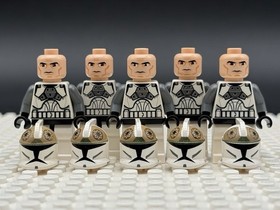 X5 LEGO Star Wars Clone Wars Clone Gunner Minifigure (8014 8039) sw0221