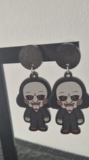 Saw(Billy) Arcylic Earrings for Women
