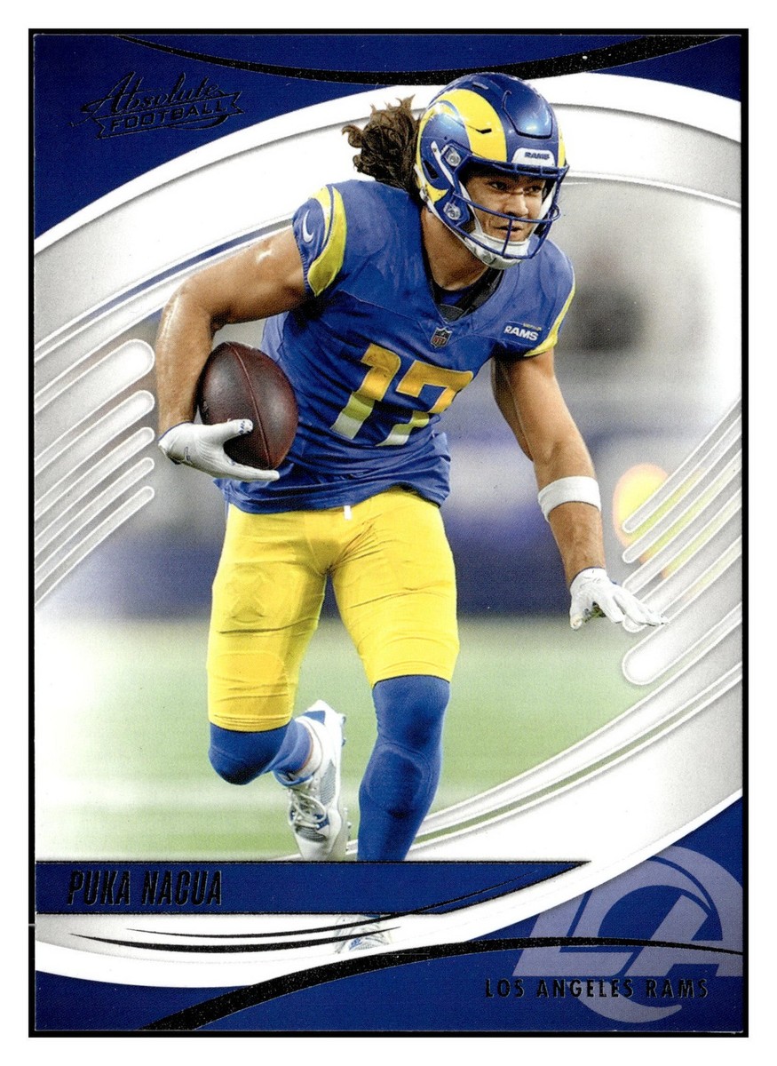 Puka Nacua 2025 Panini Absolute #63 Los Angeles Rams Football *317