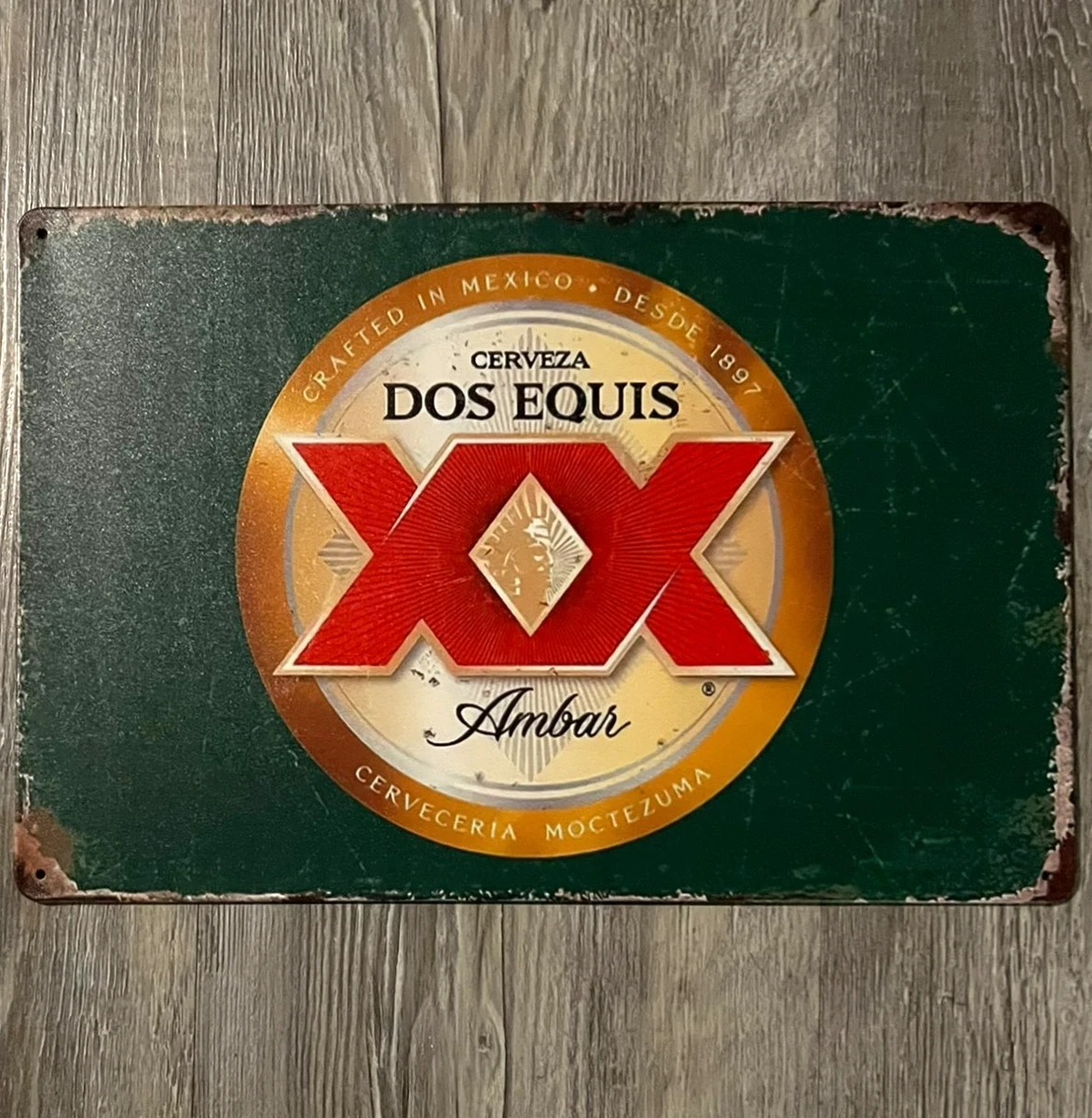 DOS Equis Sign Indiana OTHER Collectible Beer Signs & Tins for