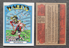 WACKY PACKAGES Baseball AllStars Cards Old School OS4 You Pick Blunder Weakies