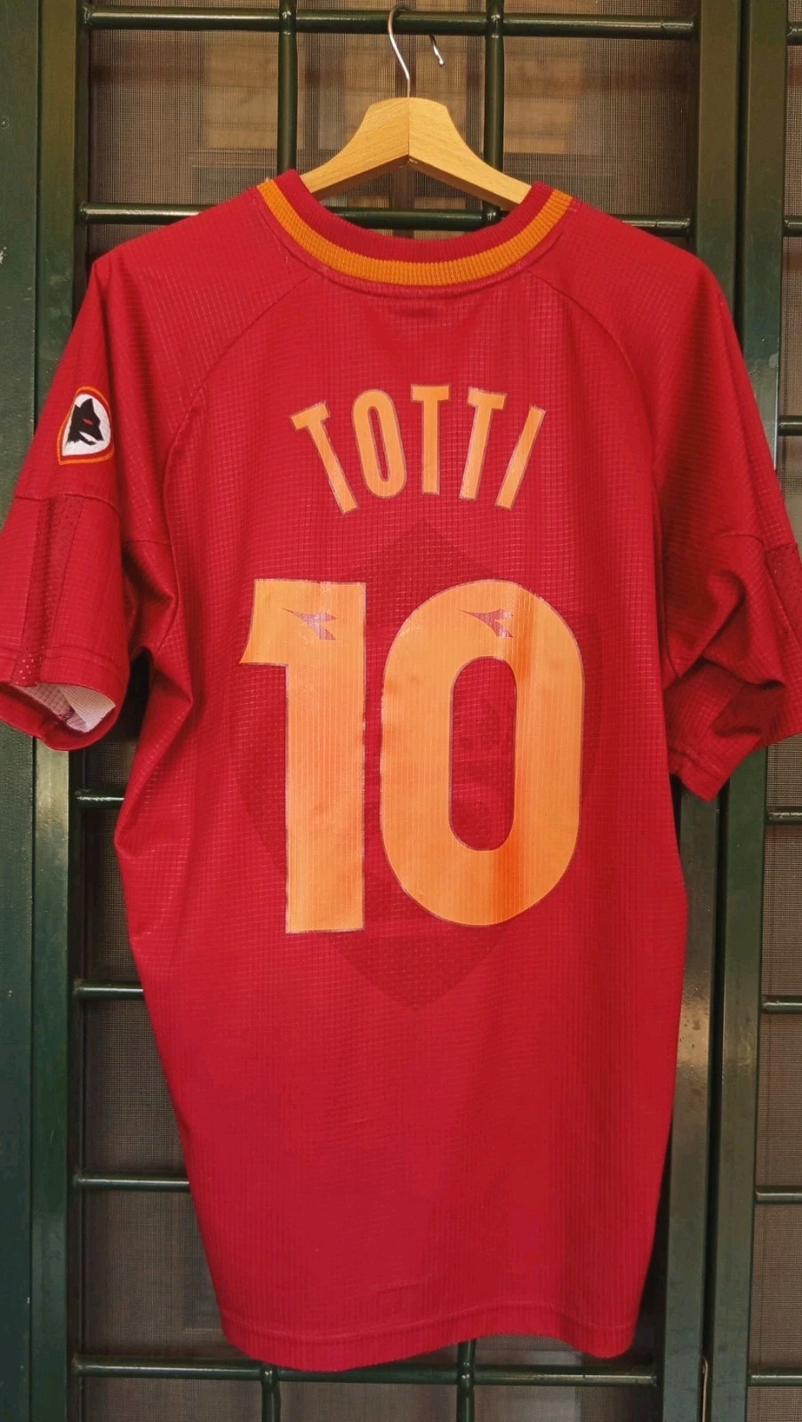 Maglia AS Roma 1997 1998 TOTTI shirt Diadora Vintage Originale