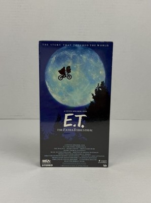 E.T. The Extra-Terrestrial VHS 1988 MCA Green Flap - Side Barcode NEW Sealed
