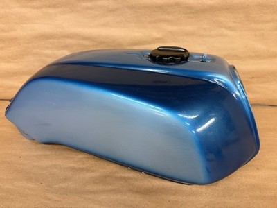 1980 Honda CB750F Fuel tank gas tank With cap Petcock Blue CB 750