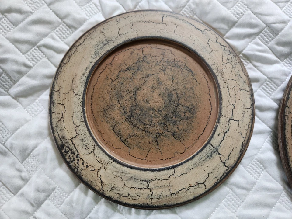 6 декоративных деревянных тарелок Hearthside Collection - Изображение 3 из 4